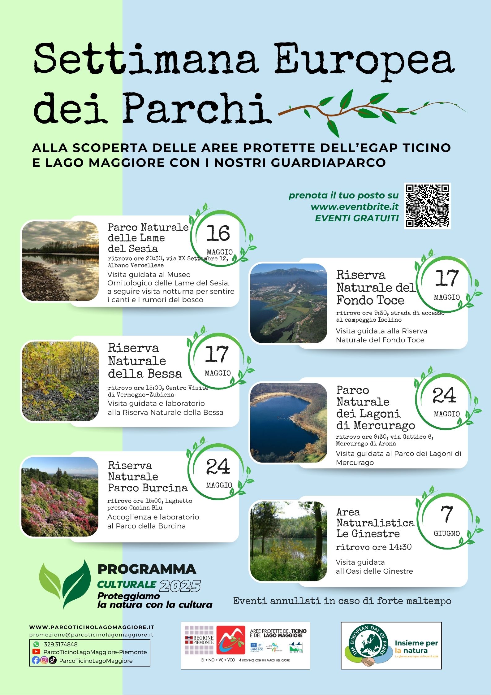 Visita guidata al Parco Naturale delle Lame del Sesia